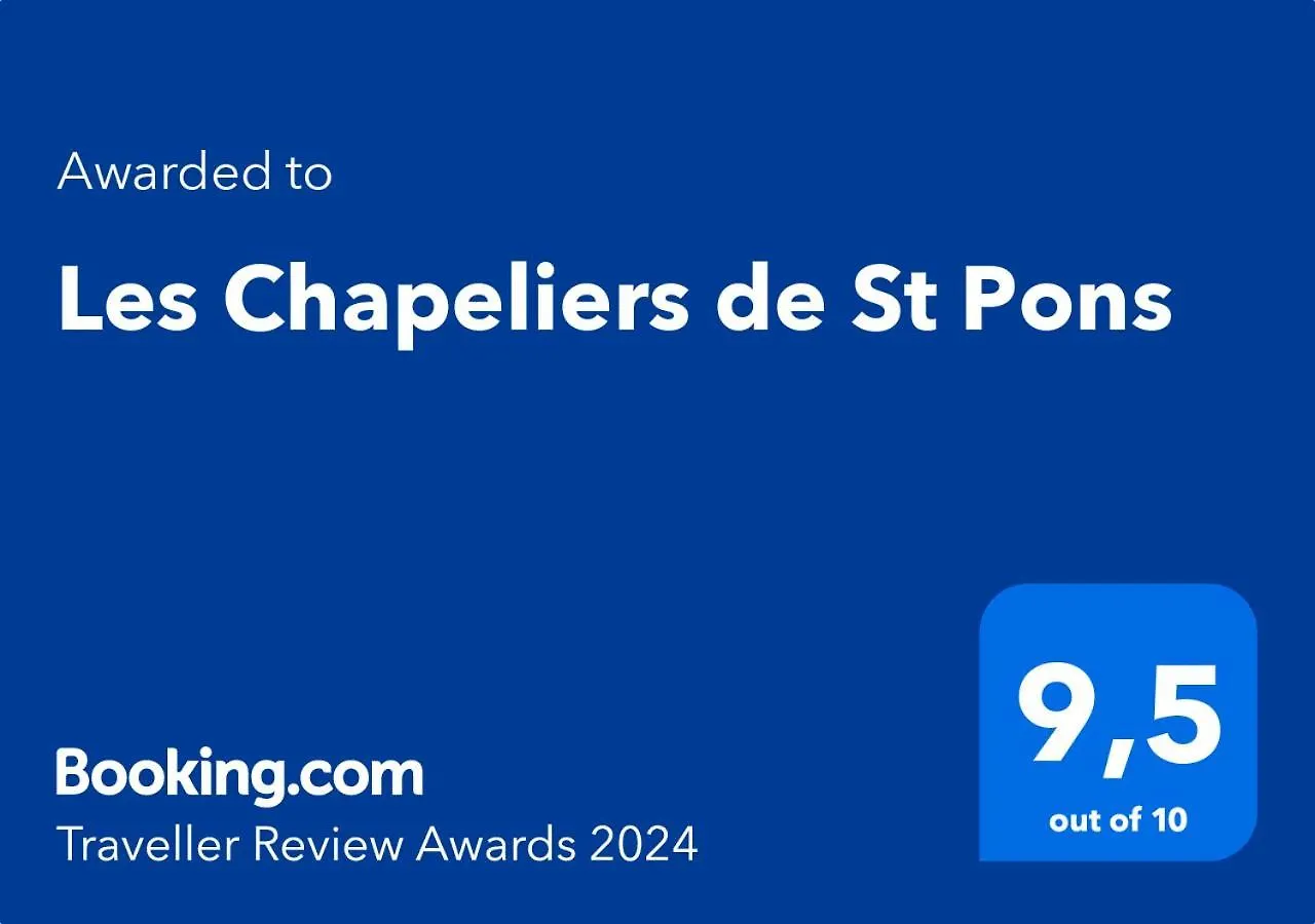 Apartmán Les Chapeliers De St Pons Saint-Pons